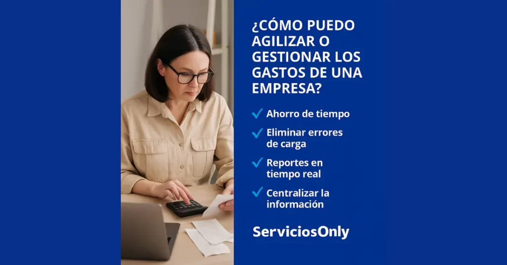 Cómo puedo agilizar o gestionar los gastos de una empresa