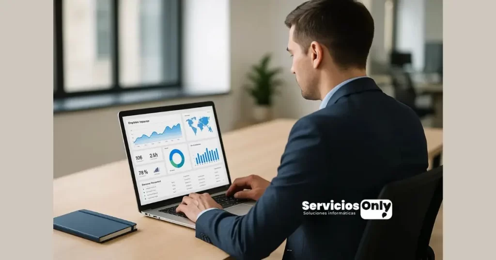 Supervisión de empleados con software especializado