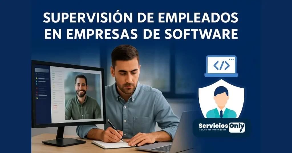 Supervisión de empleados en empresas de software