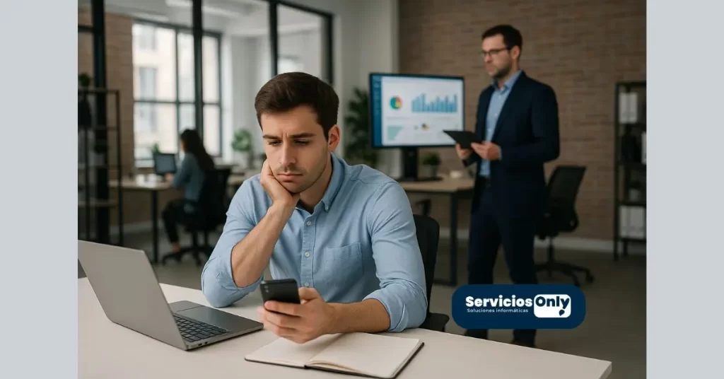 Supervisión de empleados para detectar tiempos muertos