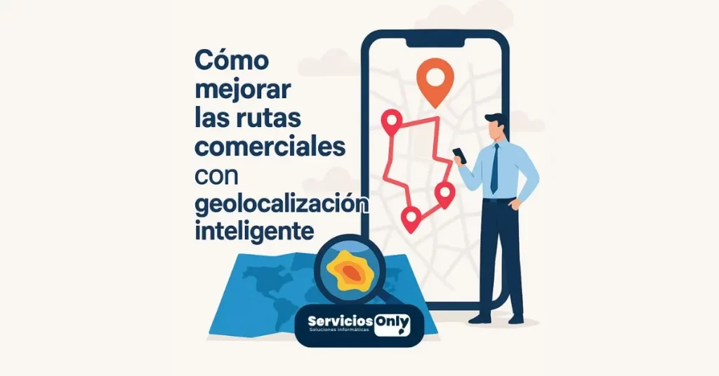 Cómo mejorar las rutas comerciales con geolocalización inteligente